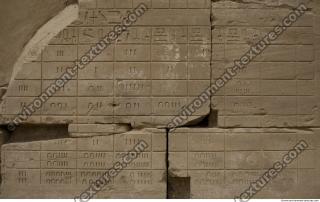 Photo Texture of Symbols Karnak 0086